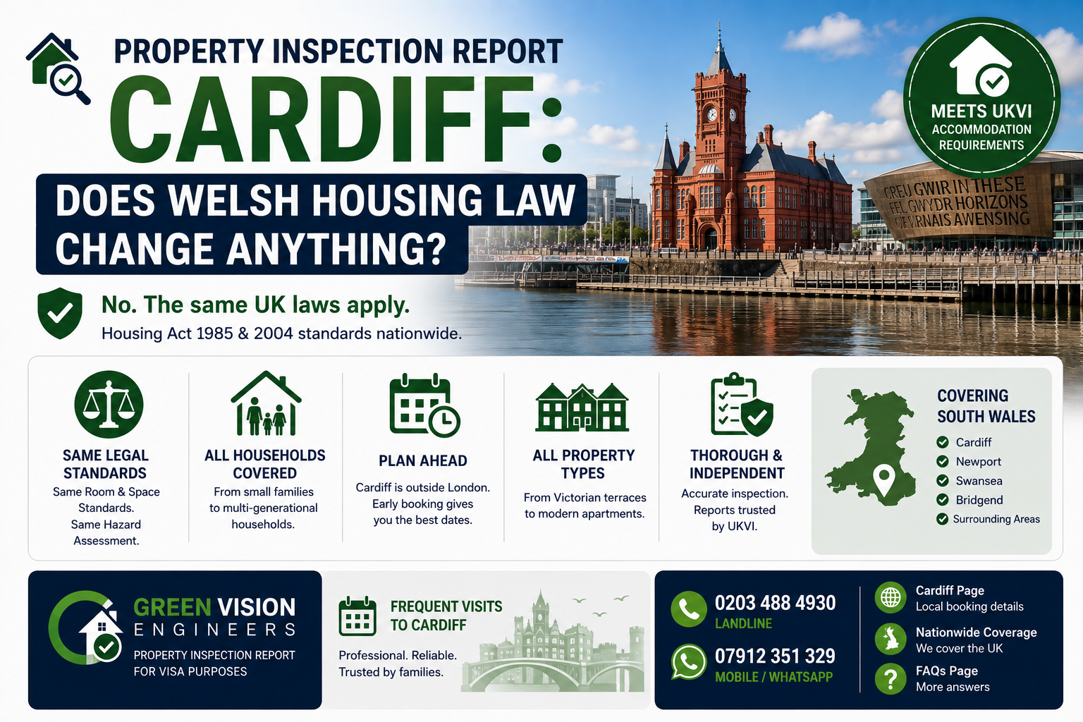 Property Inspection Report Cardiff: Does Welsh Law Differ?